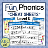 FUN PHONICS Kindergarten Printable Cheat Sheets