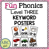 FUN PHONICS Level 3 Keyword Alphabet Posters