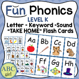 FUN PHONICS & Reading System  Letter Keyword Sound Flash Cards