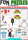 Fun stuff resources (a bundle of Activities and Craftivities)