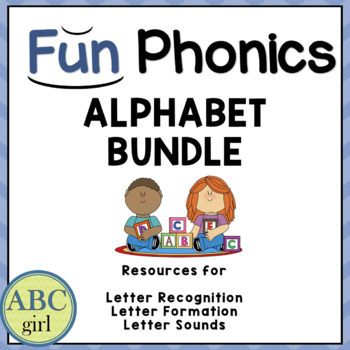 Preview of FUN Phonics Alphabet Bundle