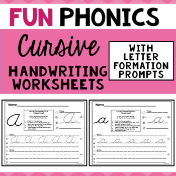 FUN Phonics Cursive Bundle by ABC Girl | TPT