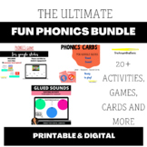 FUN Phonics Grade 1 BUNDLE | Digital and Printable Activities