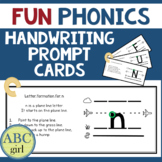 FUN Phonics Handwriting Prompt Cards