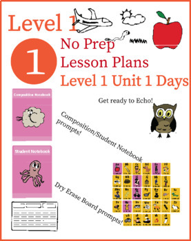 Preview of FUN Phonics Lesson Plans / Level 1 / Unit 1 / Week 1 / Interactive Slides