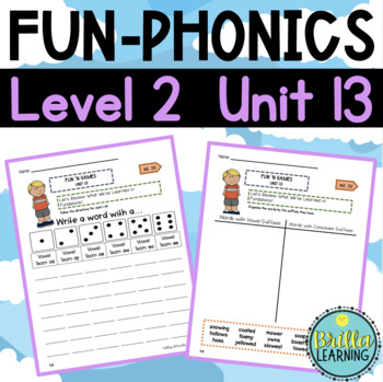 Preview of FUN Phonics Level 2 Unit 13