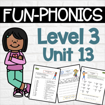 Preview of FUN Phonics Level 3 Unit 13