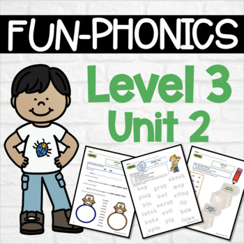 Preview of FUN Phonics Level 3 Unit 2