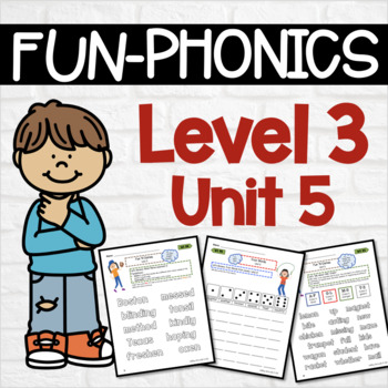 Preview of FUN Phonics Level 3 Unit 5