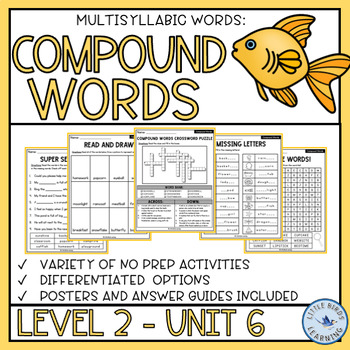 Paint Tray Phonics - COMPOUND WORDS {Science of Reading / Small Group  Reading}