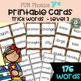 FUN Phonics  | TRICK WORDS | SIGHT WORDS | Level 3 3rd gra