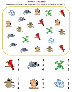 FUN Preschool Numbers Worksheets! by Fran Lafferty | TpT