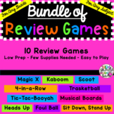 FUN Review Games Bundle | 10 Games for Any Topic, Any Grade!