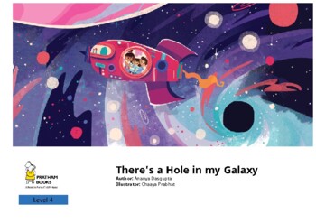 Preview of FUN SCIENCE STORYBOOK ABOUT BLACK HOLES AND SPACE; GRADES K, 1, 2, 3