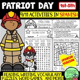 FUN September 11 Activities PATRIOT DAY in SPANISH (Readin