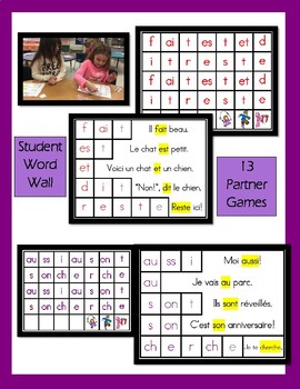 Sight Words 64 French High Frequency Words Activities Games Worksheets