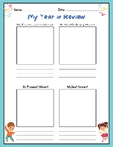 FUN! Year in Review Favorite Moments Printable End of the 