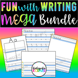 Writing FUN BUNDLE Activities Packets for ENTIRE YEAR K,1 