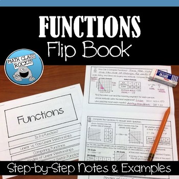 Preview of FUNCTIONS FLIP BOOK