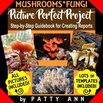 Preview of Research Project Based Learning Fungi Mushroom and Presentation Report Templates