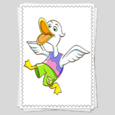 FUNNY DUCK Coloring Pages - 18 Different Printable Pages