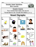 Phonics Word Work: AI and AY & Homophones