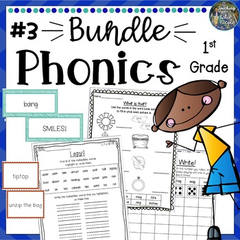 1st Grade Phonics: Mega Bundle 3 by Teaching with Katie Nicole | TpT