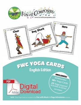 Preview of FWC Yoga Cards and Games - English Edition