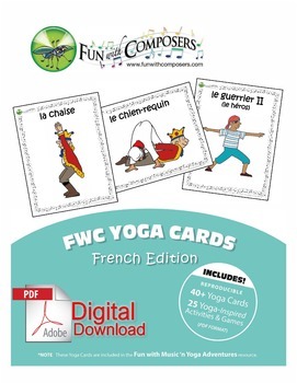 Preview of FWC Yoga Cards and Games - French Edition
