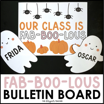 FabBOOlous Ghost Craft Halloween October Bulletin Board and ...