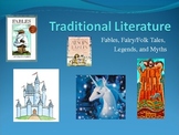 Fabels Folktales Legends and Myths Powerpoint