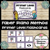 Faber Piano Method Flashcards (Primer Level) for Distance 