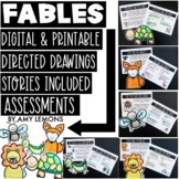 Fable Passages, Questions, Stories, Assessments, and Direc