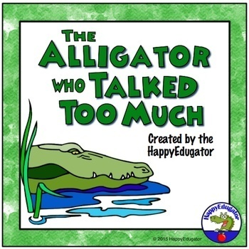 Preview of Fable PowerPoint: The Alligator Who Talked Too Much