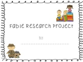Fable Research Project
