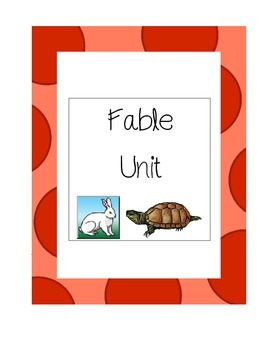 Preview of Fable Unit - Aligned with the Common Core Standards