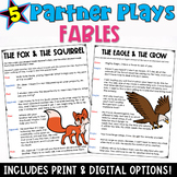 Fables Reading Activity: 5 Partner Plays and Comprehension