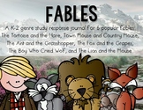 Fables--A Reading Response Journal for K-2