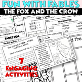 Fables Activities The Fox and the Crow Emergent Reader and