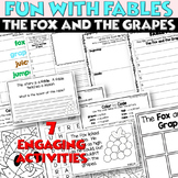 Fables Activities The Fox and the Grapes Emergent Reader a