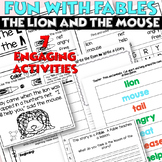 Fables Activities The Lion and the Mouse Emergent Reader a
