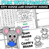 Fables Activities Town Mouse and Country Mouse | City | Wo