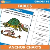 Fables Anchor Chart, Poster, Organizer & Questions for You