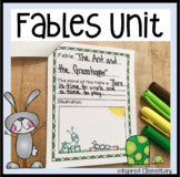 Fables Anchor Chart and Activities Mini Unit