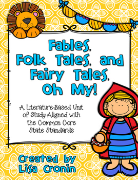 Preview of Fables, Folk Tales, and Fairy Tales, Oh My!