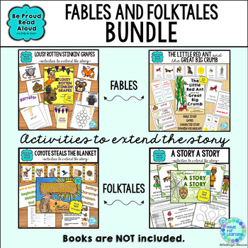 Preview of Fables & Folktales Read Aloud Activities - African, Mexican, Native American