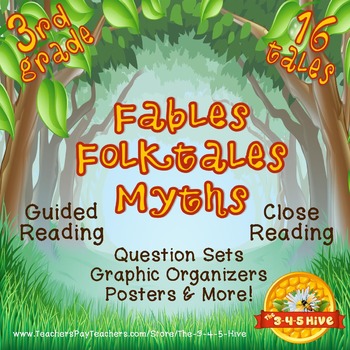 Preview of Fables, Folktales, and Myths Mega Pack