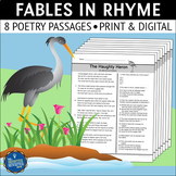 Fables Poetry Reading Comprehension Passages