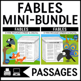 Fables Reading Comprehension Passages Bundle