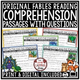 Finding Theme Fables Reading Comprehension Passages Teachi